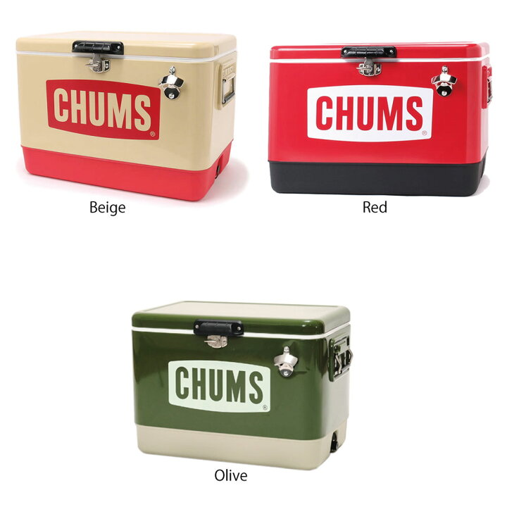 楽天市場】CHUMS チャムス クーラーボックス CH62-1802＜CHUMS Steel 
