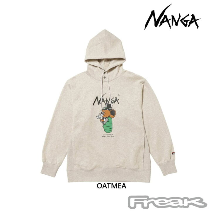 楽天市場】NANGA ナンガ スウェット パーカー＜NANGA×Jerry Ukai ECO 