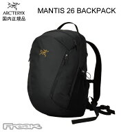 アークテリクス ARC'TERYX ＜マンティス26 デイパック Mantis26L Daypack Black＞2026FW arcteryx リュッ…