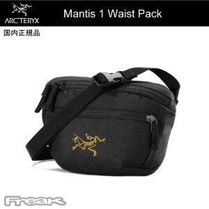 �A�[�N�e���N�X ARC'TERYX ���}���e�B�X1�E�G�X�g�p�b�N Mantis 1 Waistpack Black �� 2026SSW arcteryx �V�����_�[�o�b�O �|�[�` �����[���֔��� ����l�l1�_�܂�