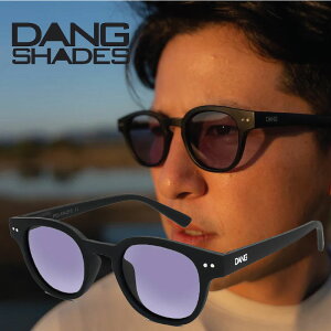 �Ό��T���O���X �_���V�F�C�f�B�[�Y �T���O���X DANG SHADES �Ό������YSELECT Black Matte x Purple Polarized vidg00468