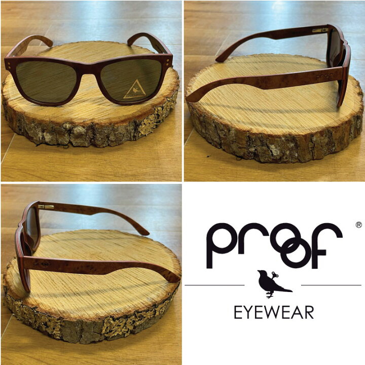 楽天市場】Proof プルーフ SCOUT ECO 偏光レンズ ウッドサングラス 
