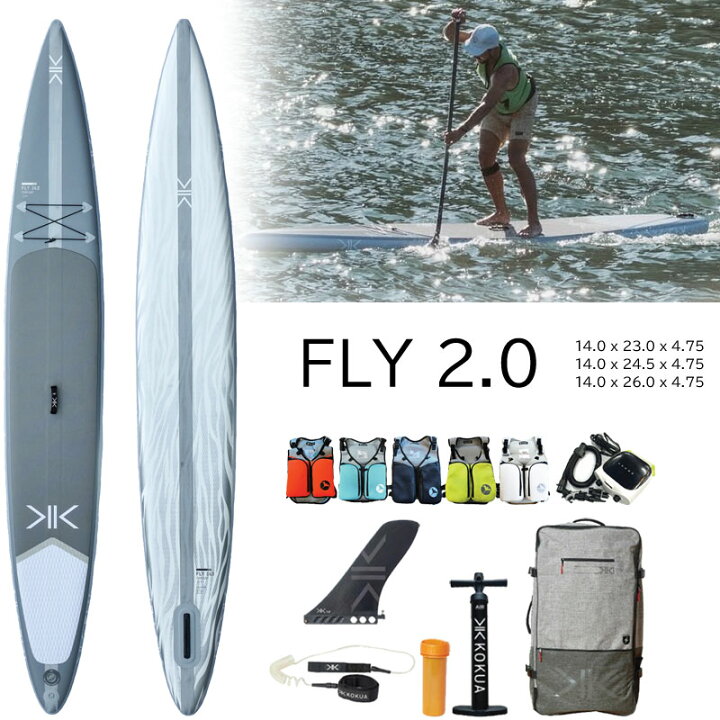 楽天市場】コクア サップ フライ 2.0 KOKUA FLY 2.0 レース ツーリング 