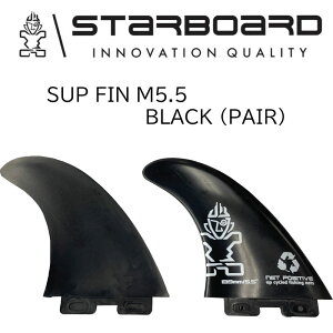 X^[{[h tB TCh tB Zbg STARBOARD SUP SID FIN BLACK FCS PAIR M5.5 SET