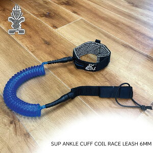 X^[{[h [VR[h STARBOARD SUP ANKLE CUFF COIL RACE LEASH 6MM 8FT RC[VR[h X^hAbvph{[h SUP