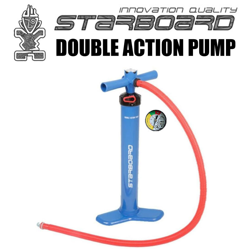 SUP用 ポンプ スターボード ダブルアクションポンプ DOUBLE ACTION PUMP 高圧空気入れ サップボード  インフレータブルスタンドアップパドルボード | Ｆｒｅａｋ