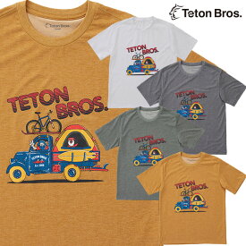 ティートンブロス Tシャツ ピックアップ TetonBros TB Pickup Tee 登山 ランニング トレイルランニング 2024 TB241-19M