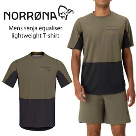 NORRONA ノローナ メンズ メンズ セーニャ イコライザー ライトウェイト ティーシャツ NORRONA Mens senja equaliser lightweight T-shirt