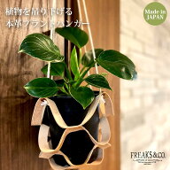 本革 プラントハンガー ハンギングプランター ハンギング ハンギンググリーン エアプランツ 鉢 植木鉢 観…