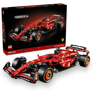 S(LEGO) eNjbN Ferrari SF-24 F1 Car  ߋ a v[g ubN j  蕨  ~jJ[ 42207