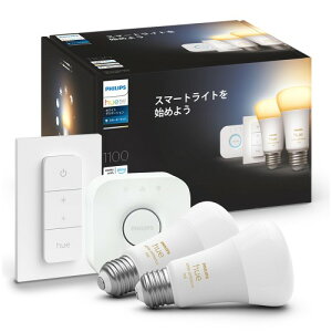 Philips Hue X}[gd E26 75W zCgOf[V X^[^[Zbg - tBbvXq[ LEDCg X}[gCg AlexaΉ Ɩ 1100lm dF F  F X}[gz[ Ԑڏ