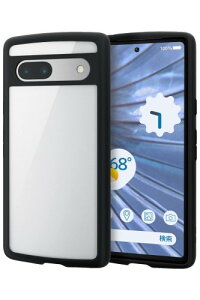 GR Google Pixel 7a P[X  ϏՌ ^ y TOUGH SLIM LITE t[J[ wʃNA Xgbvz[t [ՌɋAČy] ubN PM-P231TSLFCBK