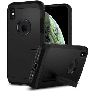 Spigen iPhone XS P[X/iPhone X P[X ϏՌ ČRMILKi擾 X^h@\ 5.8C` Ή CX[d ʕی Yی Ռz ^tEA[}[ 057CS22160 (}bgEubN)