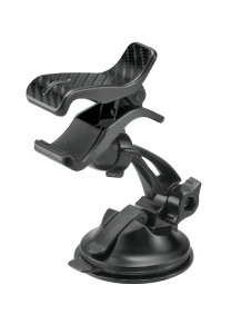 カーメイト(CARMATE) 車載ホルダー スマホホルダー クリップ カーボン調 SA8