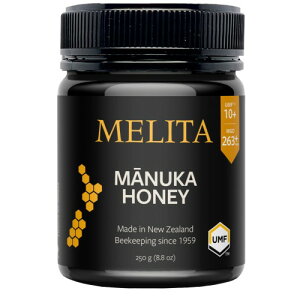 MELITAi^j }kJnj[UMF10+iUMFFjwRۍpit UMF10+ = MGO263`MGO513ɑxManuka Honey UMF10+ (250g X 1{)