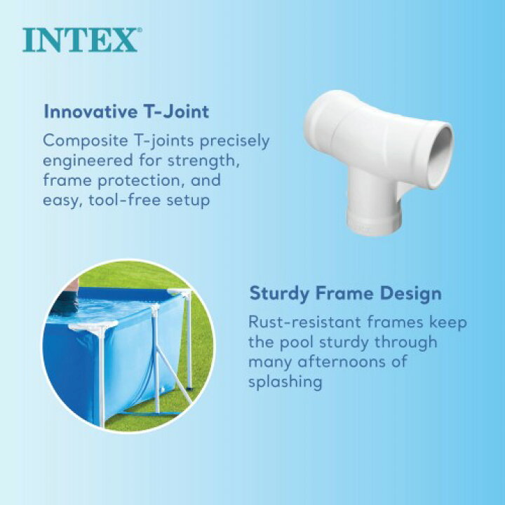 楽天市場】INTEX(インテックス) プール レクタングラフレームプール 