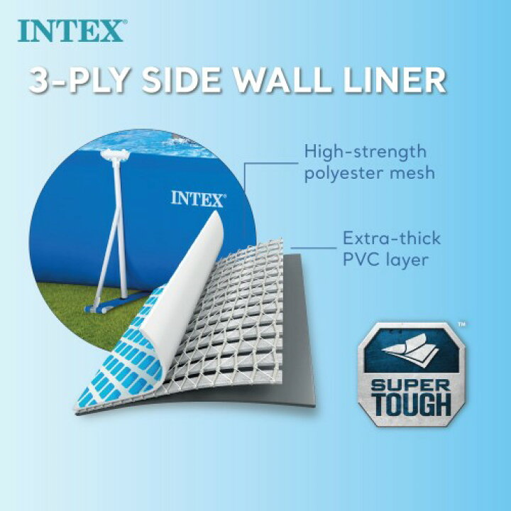 楽天市場】INTEX(インテックス) プール レクタングラフレームプール 