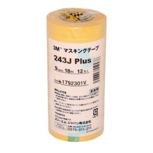 3M }XLOe[v 243J Plus 9mm×18M 12pbN (243J 9)