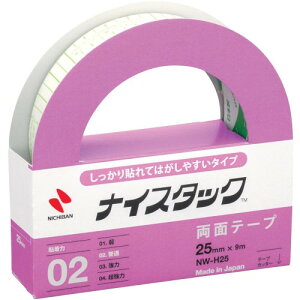 j`o ʃe[v iCX^bN (\Ă͂₷) 25mm×9m NW-H25