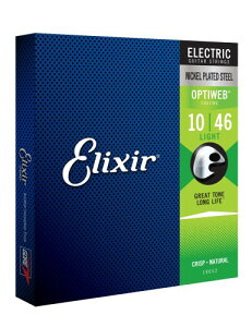 ELIXIR(GNT[) ElixirGLM^[ OPTIWEB Light .010-.046 #19052 Ki
