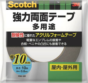 3M XRb` ͗ʃe[v 10mm10m PSD-10R