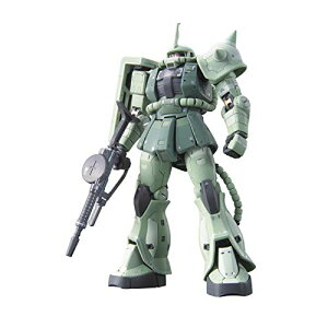 BANDAI SPIRITS(バンダイ スピリッツ) RG 機動戦士ガンダム MS-06F 量産型ザク 1/144スケール 色分け済みプラモデル