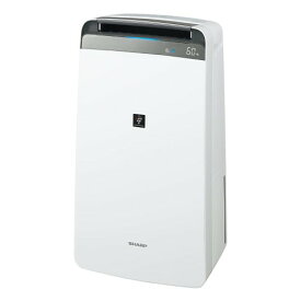 シャープ 衣類乾燥 除湿機 CVS180W ハイパワー 除湿 18L/日 プラズマクラスター 7000 消臭 カビ抑制 部屋干し 上下左右自動スイングルーバー 省エネ コンプレッサー方式