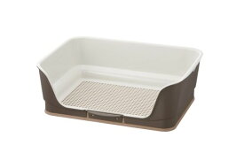 リッチェル お掃除簡単ステップ壁付トイレ ダークブラウン レギュラー