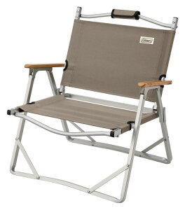 Coleman(コールマン) コンパクトフォールディングチェア(グレージュ) アウトドア キャンプ 釣り コンパクト 折りたたみ 収納ケース付き 椅子 ローチェア 焚き火 あぐら