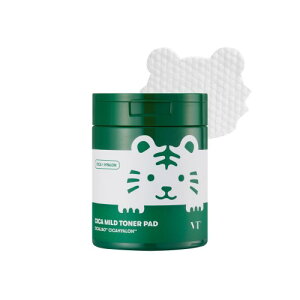 VTCOSMETICS(ブイティコスメテックス) シカマイルドトナーパッド 保湿 敏感肌 乾燥肌 スキンケア 角質ケア 毛穴ケア 拭き取り化粧水 (トラエディション(100枚入り))