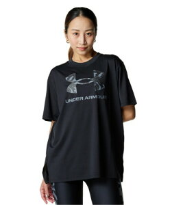 [A_[A[}[] UA TECH OVERSIZE TEE Black M