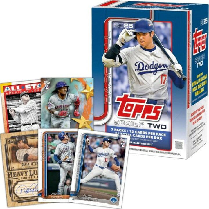 楽天市場】2025 TOPPS SERIES 2 BASEBALL VALUE BOX - トップス 
