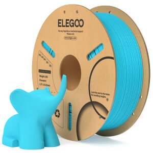 ELEGOO PLAtBg 1.75mm 3Dv^[ptBg @x±0.02mm قƂǂ3Dv^[ɑΉ (1KG/Xv[ 2.2 lbs) F