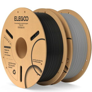ELEGOO PLAtBg 1.75mm 3Dv^[ptBg @x±0.02mm قƂǂ3Dv^[ɑΉ (1KG/Xv[ 2.2 lbs) FDF