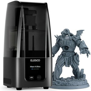 ELEGOO MARS 4 Ultra MSLA 3D v^[ 7 C` 9K mN LCD tfXNgbv 3D v^[ ȒPxOVXe ACF[XCi[tB TCY 153.36x77.76x165 mm3 / 6.04x3.06x6.5 C