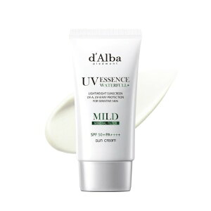 _o(d'Alba) EH[^t }Ch TN[ Waterfull Mild Sun Cream 50ml Ă~ UVJbg  Sgp q h Ozܕsgp SPF50+/PA++++ B[K Ɛɋ EH[^[v