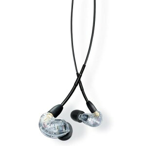 SHURE �V���A �C���z�� AONIC 215 �L�� �}�C�N�t�� SE215DYCL+UNI-A �N���A ���Չ��� �Q�[�� �Q�[�~���O �J�i���^ ���C�����X�ϊ���(�ʔ�) MMCX ���P�[�u�� �v���d�l �z�M ���y �I�[�f�B�I���X�j���O ��
