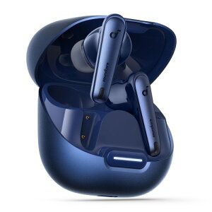 Anker Soundcore Liberty 4 NC (Blueooth 5.3)���S���C�����X�C���z��/�E���g���m�C�Y�L�����Z�����O 3.0 / ���C�����X�[�d/�}���`�|�C���g�ڑ�/�O����荞�� / �ő�50���ԍĐ� / �n�C���]�Ή� / IPX4�h���K