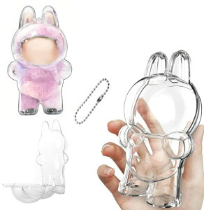 Coollooda LABUBU �ɓK������ �P�[�X �N���A �J�o�[ ���� �ی�P�[�X �֗��Ɍg�� ���[���ی�p �݂艺���\ ���݂̂��� ���^�y�� �A�N�����f�B�X�v���C�P�[�X ���� �h�o �h�� ���� �����h�~�i��