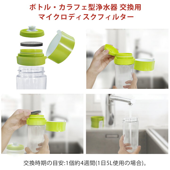 楽天市場】マイクロディスク 浄水フィルター カートリッジ ブリタ 