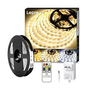 Lepro LED e[vCg 10m lede[v dFEFEF F 邳 ԐڏƖ Rt C~l[VCg 3pin 2835SMD tȒP h X  z[p DIY lede