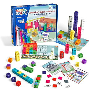 Numberblocks MathLink Cubes �i���o�[�u���b�N�X 1-10 �L���[�u 100���� �A�N�e�B�r�e�B�Z�b�g �Z���������� ���{��K�C�h�t�� 3�� 93417-J ���K�i
