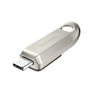 SanDisk 64GB �E���g�����b�N�X USB Type-C�t���b�V���h���C�u - �ő�300MB/�b�AUSB 3.2 Gen 1�A�v���~�A�����^���f�U�C�� - SDCZ75-64G-G46