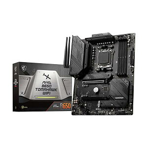 MSI �}�U�[�{�[�h MAG B650 TOMAHAWK WIFI AMD Ryzen 7000 �V���[�Y(AM5)�Ή�B650�`�b�v�Z�b�g���� ATX MB5907