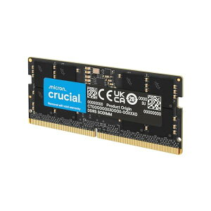 Crucial RAM 32GB DDR5 5600MHz (�܂���5200MHz�܂���4800MHz) �m�[�g�p�\�R�������� CT32G56C46S5�B