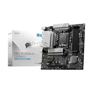 MSI�}�U�[�{�[�h PRO B760M-A DDR4 II ��14/13/12����Intel CPU(LGA1700) �y��������PC�ŉ��K�Q�[���z [B760 ����] MB6318