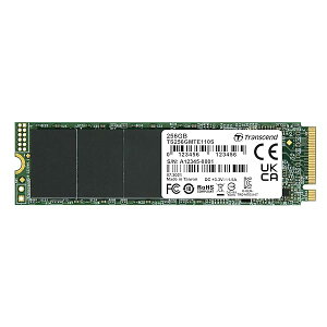 �g�����Z���h�W���p�� Transcend PCIe M.2 SSD (2280) 256GB NVMe PCIe Gen3 x4 3D TLC�̗p 5�N TS256GMTE110S