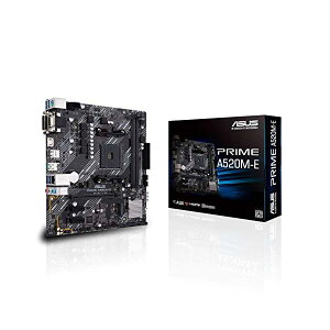 ASUS AMD A520 ���� Socket AM4 �Ή� �}�U�[�{�[�h PRIME A520M-E �yMicroATX�z