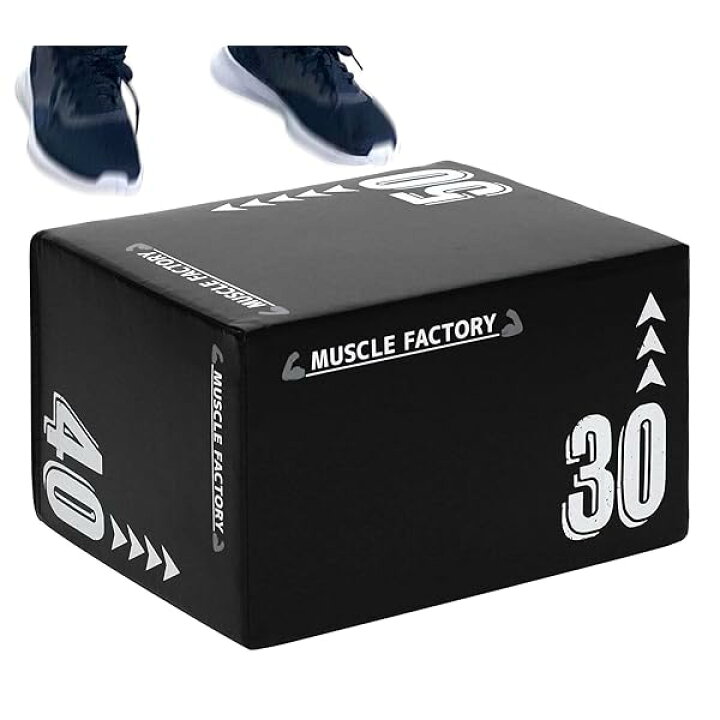 楽天市場】MUSCLE FACTORY プライオボックス ソフト 30×40×50cm 