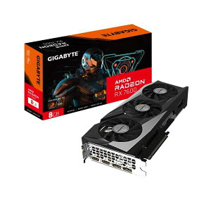 GIGABYTE AMD Radeon RX7600���� �O���t�B�b�N�{�[�h GDDR6 8GB�y�������K�㗝�X�z GV-R76GAMING OC-8GD